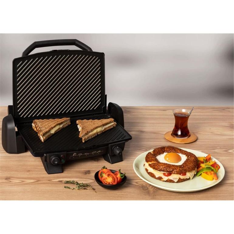 İzqara tefal toast expert tost və qızartma qara_image