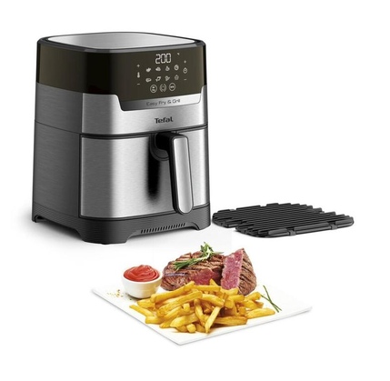 fritoz tefal easy fry & grill precision+ yağsız air fryer 4,2 lt (1510002069)_image